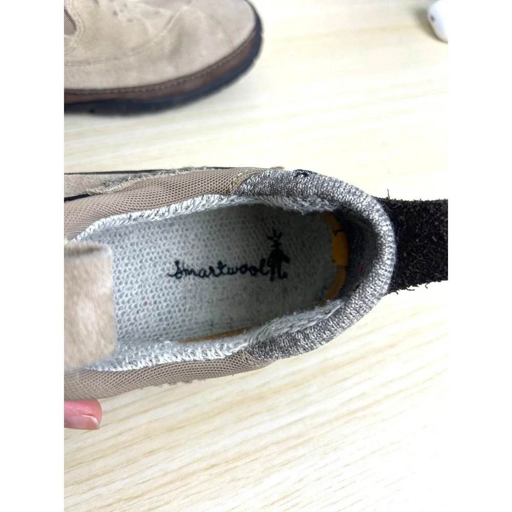 Timberland Smartwool Power Lounger slip-on shoes‎ Women's 8 tan outdoors walking